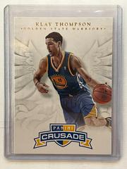 Klay Thompson #97 Basketball Cards 2012 Panini Crusade Prices