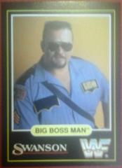 Big Boss Man Wrestling Cards 1991 Swanson WWF Prices