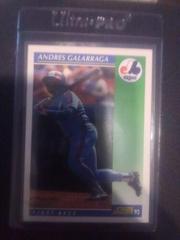 Andres Galarraga #35 Baseball Cards 1992 Score Prices