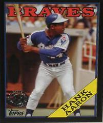 Hank Aaron [Black] Baseball Cards 2023 Topps Series 2 1988 35th Anniversary Prices
