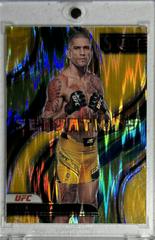 Alex Pereira [Gold Flash] #3 Ufc Cards 2023 Panini Select UFC Sensations Prices