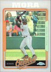 Melvin Mora [Refractor] #48 Baseball Cards 2005 Topps Chrome Prices