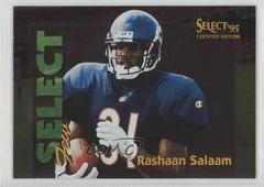 Rashaan Salaam [Parallel 1028] Football Cards 1995 Panini Select Certified Few Prices