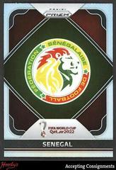 Senegal [Silver] Soccer Cards 2022 Panini Prizm World Cup Team Badges Prices