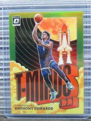 Anthony Edwards [Lime Green] Basketball Cards 2021 Panini Donruss Optic T Minus 3 2 1 Prices