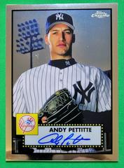 Andy Pettitte [Blue Prism] #PA-AP Baseball Cards 2021 Topps Chrome Platinum Anniversary Autographs Prices