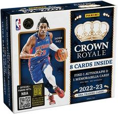 Hobby Box Basketball Cards 2022 Panini Crown Royale Prices