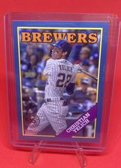 Christian Yelich [Blue] #T88-15 Baseball Cards 2023 Topps Silver Pack 1988 35th Anniversary Prices