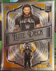 Roman Reigns [Orange] Wrestling Cards 2023 Donruss Elite WWE Elite Deck Prices