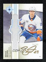 Brock Nelson [Gold] #UE-BN Hockey Cards 2021 Ultimate Collection Emblems Auto Prices