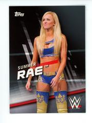 Summer Rae [Silver] Wrestling Cards 2016 Topps WWE Divas Revolution Prices