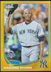 Mariano Rivera [Gold Refractor] Baseball Cards 2013 Topps Chrome Update Prices