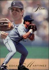 Edgar Martinez Baseball Cards 1993 Flair Prices