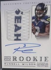 Russell Wilson [Autograph Material] #325 Football Cards 2012 Panini National Treasures Prices