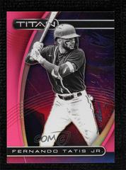 Fernando Tatis Jr. [Pink] Baseball Cards 2021 Panini Chronicles Titan Prices