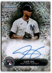Luis Gil [Speckle] #RA-LG Baseball Cards 2022 Bowman Sterling Rookie Autographs Prices