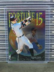 Chipper Jones #FF14 Baseball Cards 1999 Topps Chrome Fortune 15 Prices
