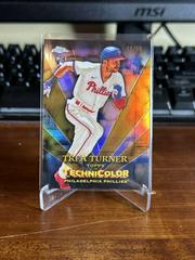 Trea Turner [Gold] #TT-10 Baseball Cards 2023 Topps Chrome in Technicolor Prices