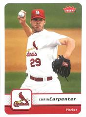Chris Carpenter #83 Baseball Cards 2006 Fleer Prices