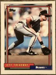 Jeff Treadway #99 Baseball Cards 1992 Topps Prices