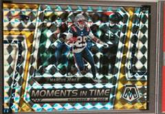 Marcus Jones [Gold] #MT-9 Football Cards 2023 Panini Mosaic Moments in Time Prices