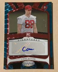 Cade Otton [Teal Etch] #RS-CO Football Cards 2022 Panini Certified Rookie Signatures Prices