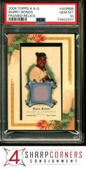 Barry Bonds Baseball Cards 2006 Topps Allen & Ginter Framed Relics Prices
