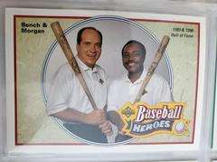 Bench & Morgan Baseball Cards 1992 Upper Deck Heroes Prices