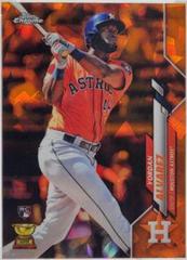 Yordan Alvarez [Orange Refractor] Baseball Cards 2020 Topps Chrome Sapphire Prices
