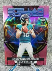 Trevor Lawrence [Pink] #SR1 Football Cards 2021 Panini Rookies and Stars Stellar Prices
