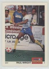 Paul Wright Soccer Cards 1991 Soccer Shots MSL Prices