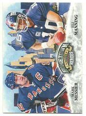Eli Manning, Mark Messier #484 Football Cards 2009 Upper Deck Heroes Prices