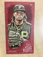 Chris Archer [Mini Red] #85 Baseball Cards 2019 Topps Allen & Ginter X Prices