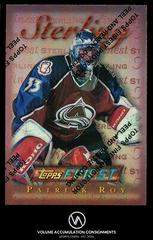 Patrick Roy [Refractor] Hockey Cards 1995 Finest Prices