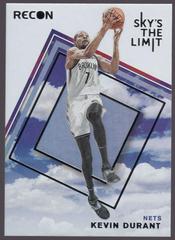 Kevin Durant Basketball Cards 2021 Panini Recon Sky's the Limit Prices