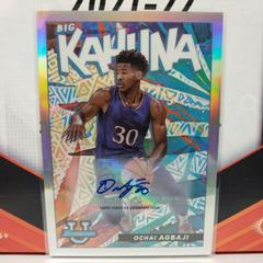 Ochai Agbaji [Autograph] #BK-15 Basketball Cards 2021 Bowman University The Big Kahuna Prices