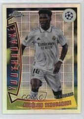 Aurelien Tchouameni #YQ-39 Soccer Cards 2022 Topps Chrome UEFA Club Competitions Youthquake Prices