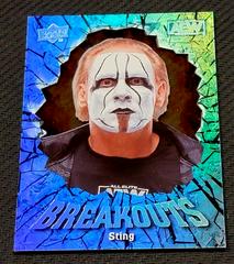 Sting #BO-12 Wrestling Cards 2022 Upper Deck AEW Breakouts Prices