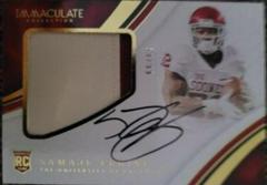 Samaje Perine [Patch Autograph] #115 Football Cards 2017 Panini Immaculate Collection Prices