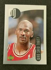 Michael Jordan #112 Basketball Cards 1998 Upper Deck International MJ Stickers Prices