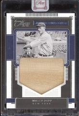 Wally Pipp #JS-WP Baseball Cards 2022 Panini Three and Two Jumbo Swatches Prices