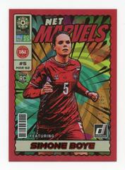 Simone Boye [Red] #5 Soccer Cards 2023 Donruss FIFA Women's World Cup Net Marvels Prices