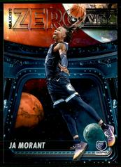 Ja Morant #1 Basketball Cards 2022 Panini Hoops Zero Gravity Prices