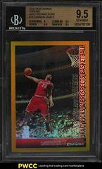 LeBron James [Chrome Gold Refractor] #23 Basketball Cards 2005 Bowman Prices