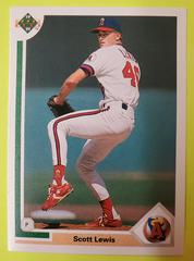 Scott Lewis Baseball Cards 1991 Upper Deck Prices