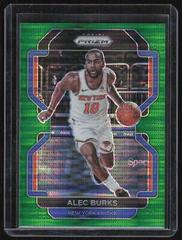 Alec Burks [Green Pulsar Prizm] #65 Basketball Cards 2021 Panini Prizm Prices