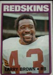 Larry Brown Football Cards 1972 Topps Prices