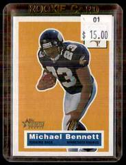 Michael Bennett #135 Football Cards 2001 Topps Heritage Prices