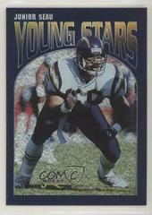 Junior Seau Football Cards 1993 Panini Select Young Stars Prices
