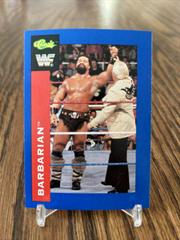 Barbarian #62 Wrestling Cards 1991 Classic WWF Prices